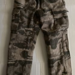 Cabela's Outfitter Wooltimate WindShear Pants High Plains Camo Men's Size 36x36