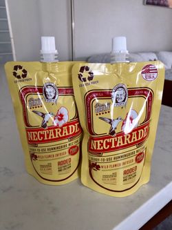 Nectar for hummingbirds