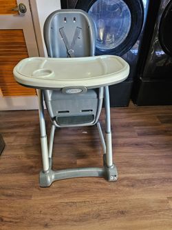High Chair / Booster Seat Combo - $20