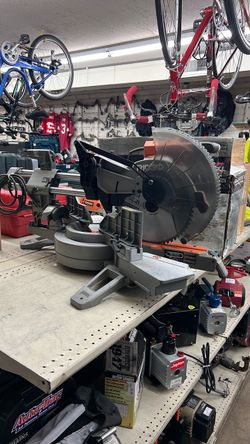 Ridgid R4222 12” Dual Bevel Sliding Compound Miter Saw