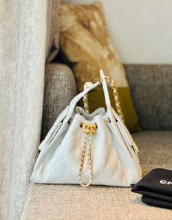 25s bag C White Calf leather