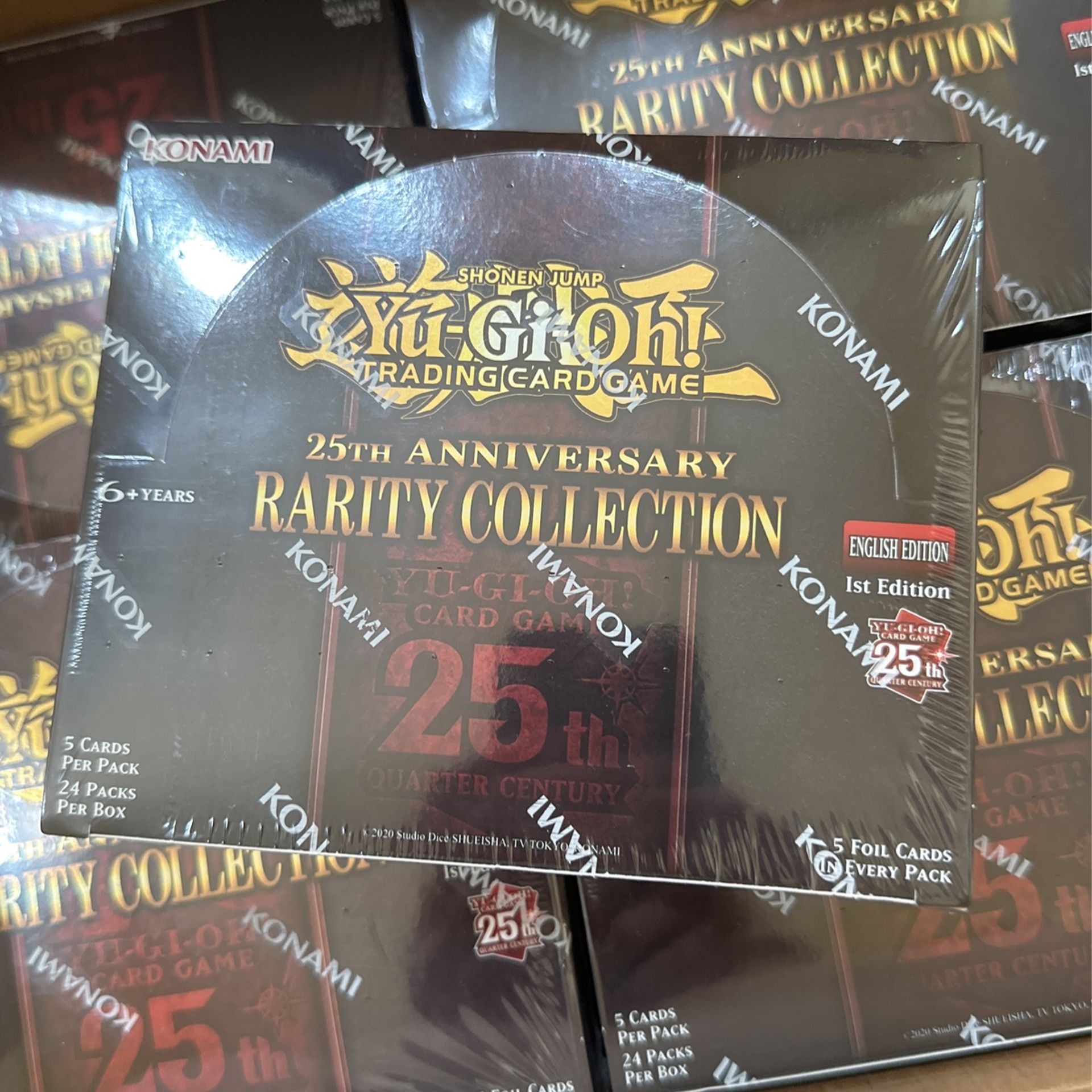 Yugioh Rarity Collection booster box