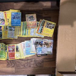 Pokemon Collection Of Cards, Pogs, Etc.