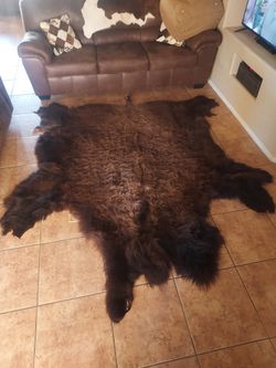 Authentic Buffalo Hide