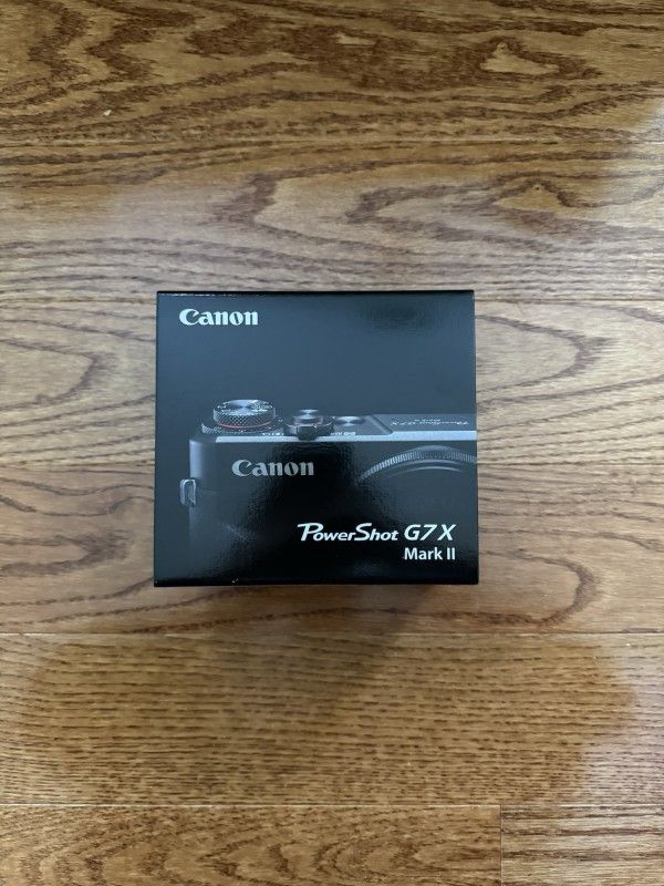 Canon PowerShot G7 X Mark II Brand New