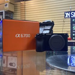 Sony a6700.  Open box