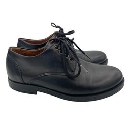 Vince Camuto Kalb boys formal leather lace-up black oxford shoes Size 13 1/2