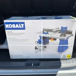 N.I.B. Kobalt Router and Router Table Combo