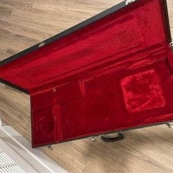 Two Hard Guitar Cases And Amp 