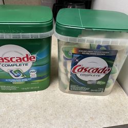 Cascade Complete Dishwasher Detergent.