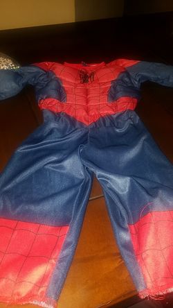 Spiderman Toddler Costume Size 2t