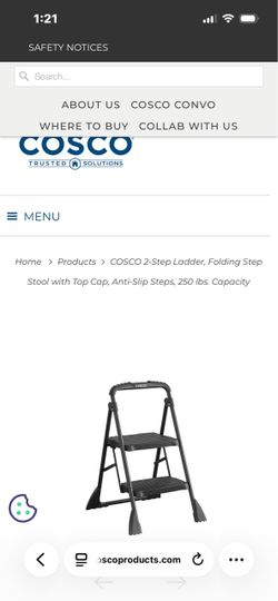 Cosco 2 step stool