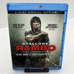Rambo: The Fight Continues Blu-ray, 2-Disc Special Edition, Stallone