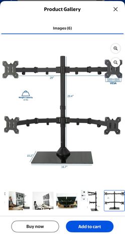 VIVO 4x Monitor Stand