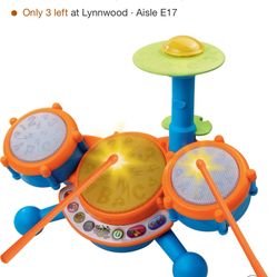 **New In Box** Vtech Kidbeats Drum Set