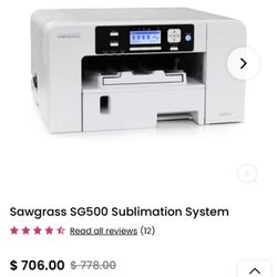 Sawgrass SG500 Sublimation Printer