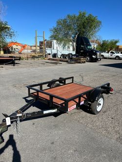 New 4 x 6 lightweight utility trailer