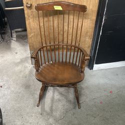 Vintage Wooden Rocking Chair