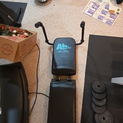 NordicTrack Ab Works Ab Crunch Machine – Core Workout Bench