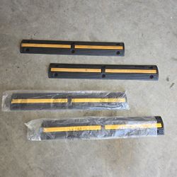 Heavy Duty  3.28 ft Cable Protector Ramp, 4 Pack