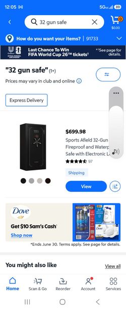 32 gun safe new