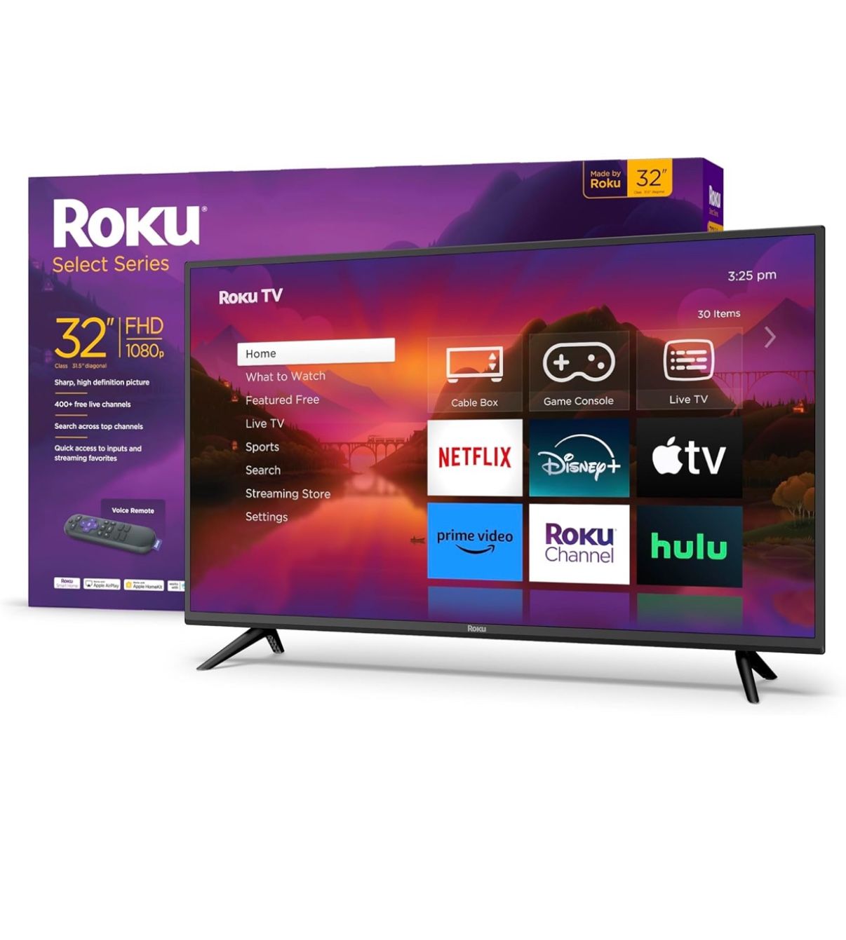 Roku Smart TV – 32-Inch Select Series 1080p