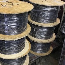 $600 each for 5000ft Rolls New Fiber Optic Cable  4 Strand  MPN: DX004DSLX9KR  Plenum Riser Single Mode Indoor or Outdoor Tight Buffer OCC DX OFNR rat