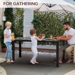 OUTDOOR PATIO TABLE BRAND NEW JUST BUILT