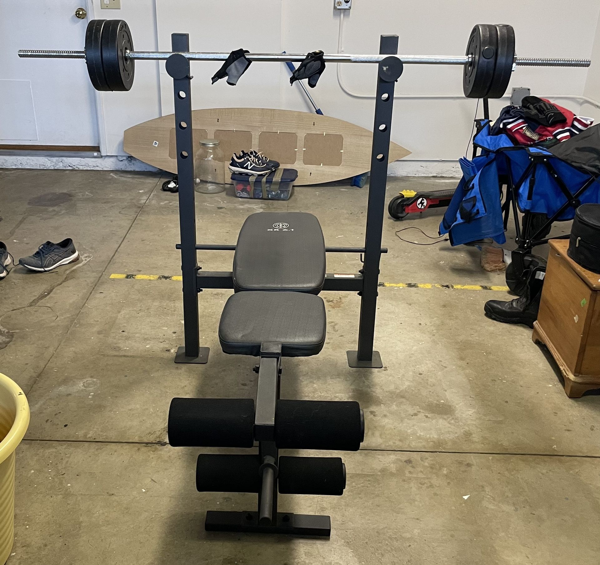 Gold’s Gym XR 6.1 Bench Set