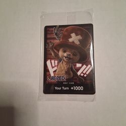 Live Action Chopper DON!! Card *Sealed*