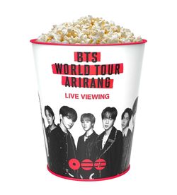 BTS World Tour 'ARIRANG' in Busan: Live Viewing Popcorn Bucket