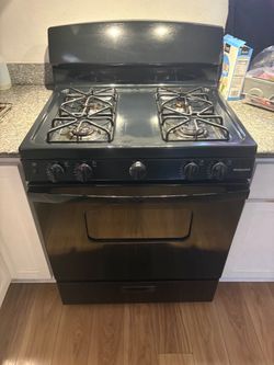 Stove and fridge