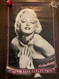 Vintage Marilyn Monroe poster