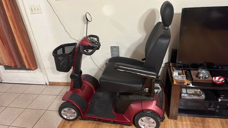 4-Wheel Electric Mobility Scooter Red