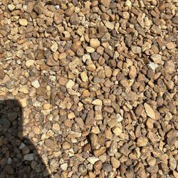 Small Brown River Rock - Yard