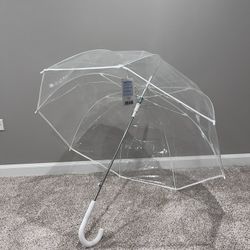 NEW Clear Dome Umbrella For Wedding
