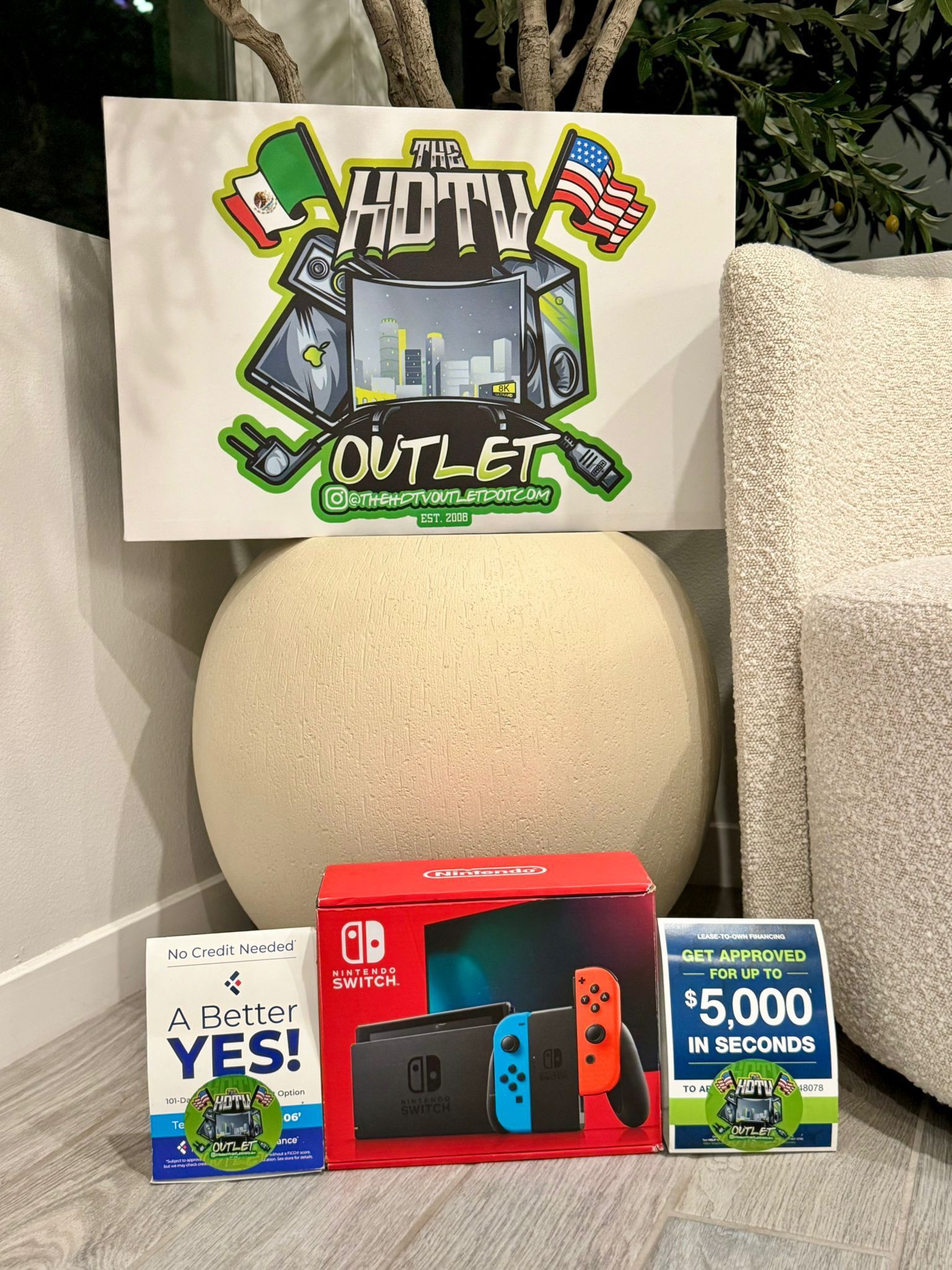 Nintendo switch floor model