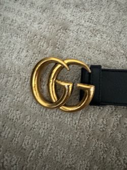 Gucci double G marmot belt