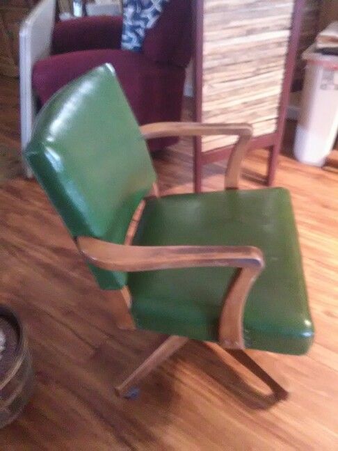 Vintage bankers chair