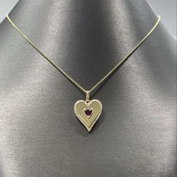 Heart Gold Necklace