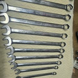 Snap-on 11pc Combination Wrench Set$274 Firm