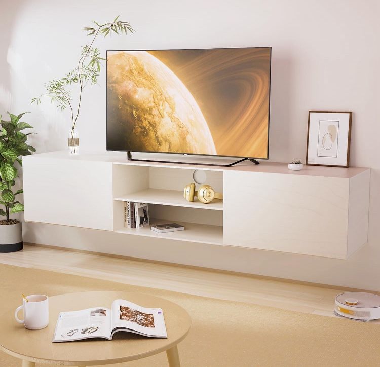 Floating TV Stand (broken French Cleat)