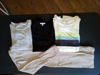 Women's Long Sweater and Shirts -- Medium
