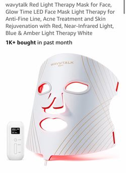 Wavy talk beauty mask therapy
