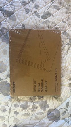Jadens Folded Thermal Paper 200 Sheets