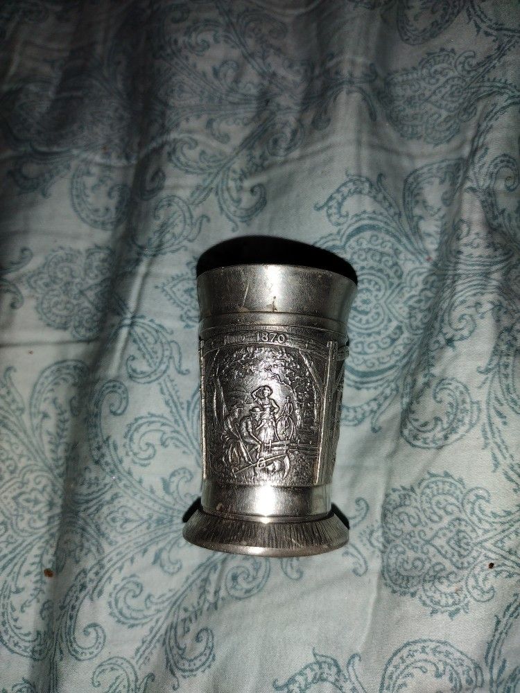 Vintage German Pewter Shooter