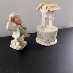 Lennox Lucky Irish Wishing Well &  Leprechaun