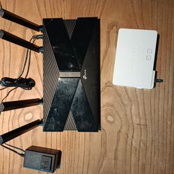 TP-link ArcherAX1300 & Netgear Dual Band Wifi Extender 