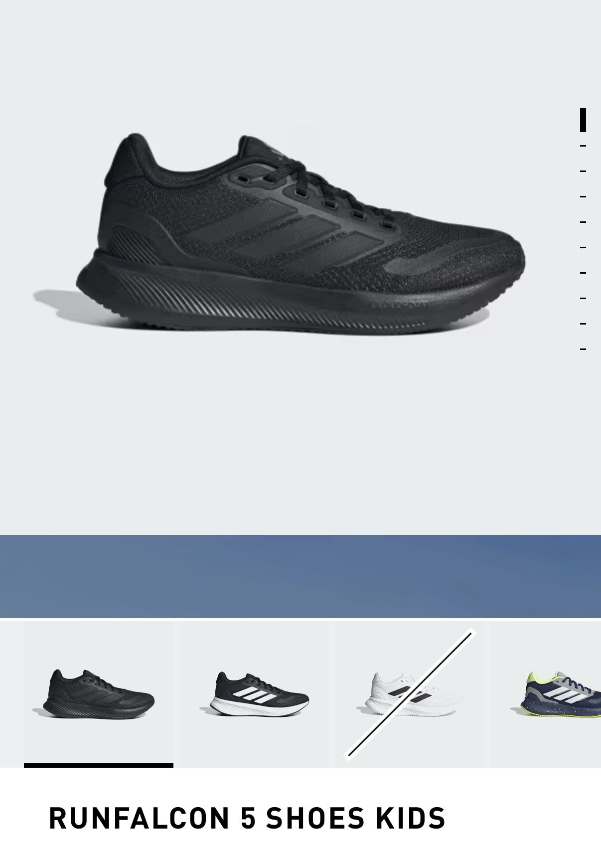 Adidas CloudFoam Running Shoes Big Boy/Men Size 6.5 BRAND NEW