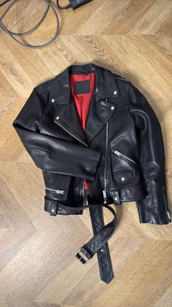 Allsaints Leather Jacket Size US10